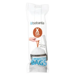 Other Washing & Cleaning Accessories^Brabantia PerfectFit waste bag X (20 bags per roll), 12 L White