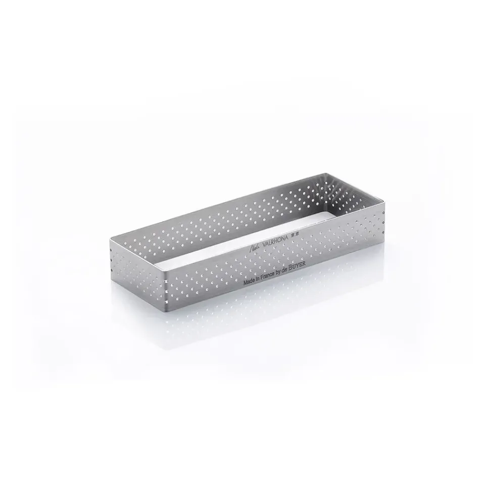 Clearance De Buyer Perforated Baking Mold, 12x4 cm Silver-coloured
