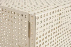 New HAY Perforated Cabinet cabinet large, Eggshell White