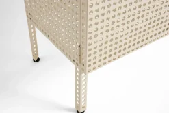 New HAY Perforated Cabinet cabinet large, Eggshell White