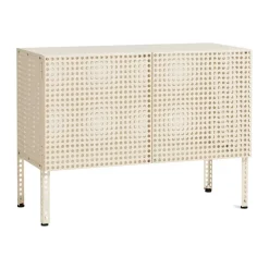 Display & Glass Cabinets|Display & Glass Cabinets^HAY Perforated Cabinet skåp small, Eggshell White
