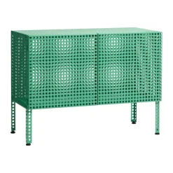 Display & Glass Cabinets|Display & Glass Cabinets^HAY Perforated Cabinet skĂĄp small, Soft jade Green
