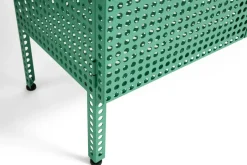 Display & Glass Cabinets|Display & Glass Cabinets^HAY Perforated Cabinet skåp small, Soft jade Green
