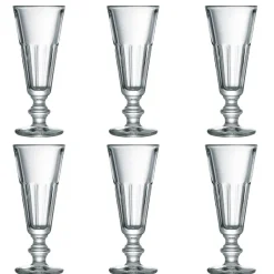 Champagne Glasses^La Rochère Perigord champagne glass 16 cl 6-pack, Transparent