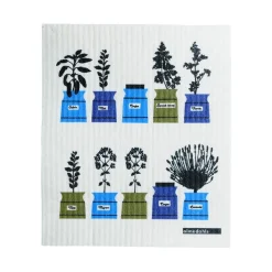 Dishcloths & Brushes^Almedahls Persons Kryddskåp dishcloth, Blue