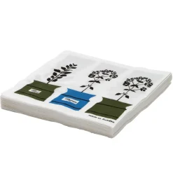 Best Almedahls Persons Kryddskåp paper napkin 20-pack, green-blue BlueGreen