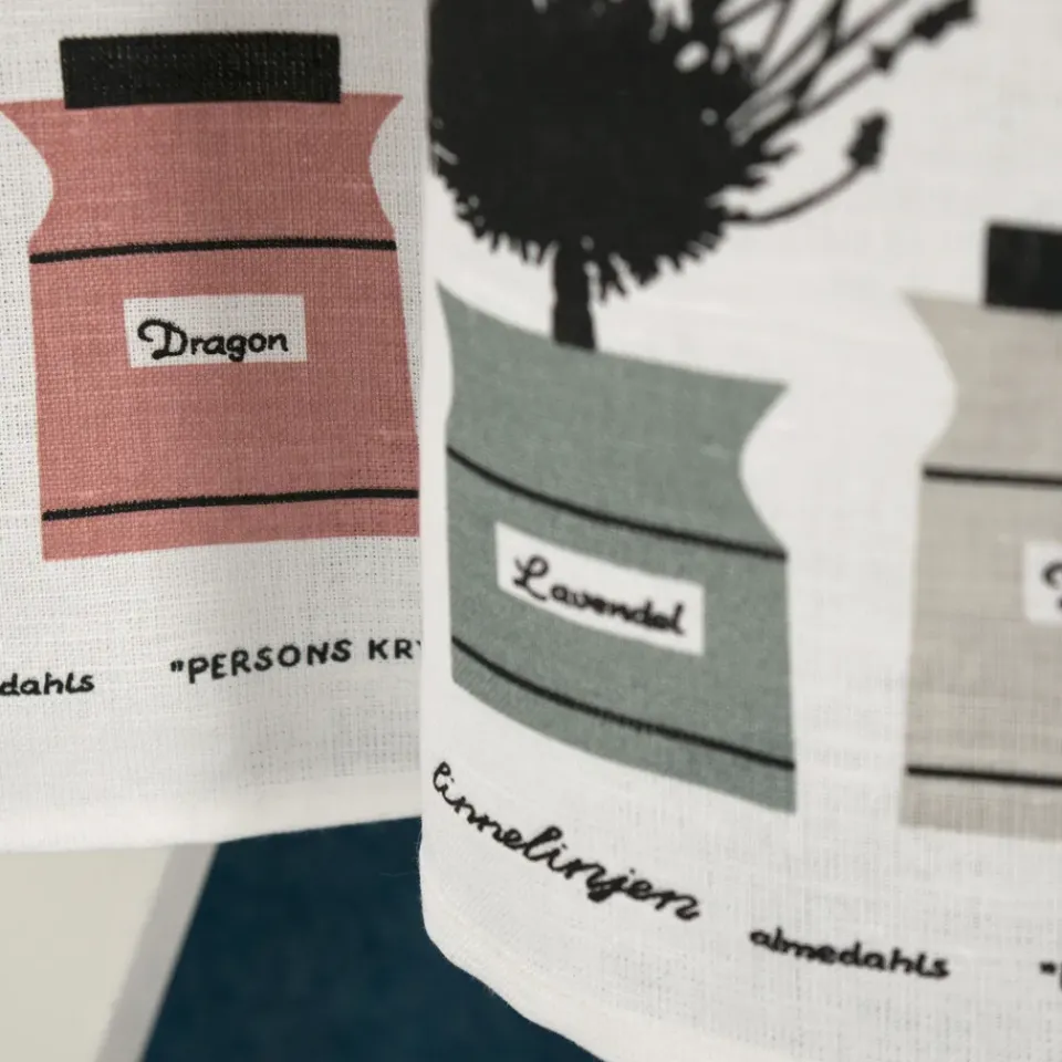 Hot Almedahls Perssons kryddcabinet kitchen towel, Grey