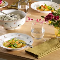 Outlet Villeroy & Boch Petite Fleur deep plate, 23 cm YellowPurpleRedWhite