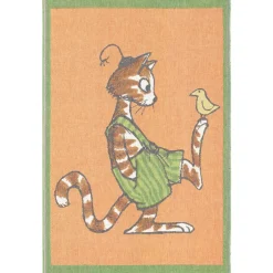 Baby Blankets^Ekelund Linneväveri Pettson & Findus children's blanket, Hey, you! Multi