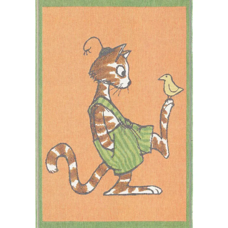 Baby Blankets^Ekelund Linneväveri Pettson & Findus children's blanket, Hey, you! Multi