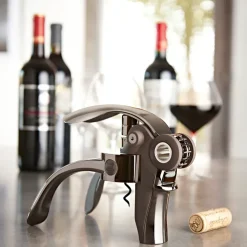 Bottle Openers^Peugeot Baltaz corkscrew opener, Black Grey
