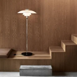 Clearance Louis Poulsen PH 80 floor lamp, - opal glass White