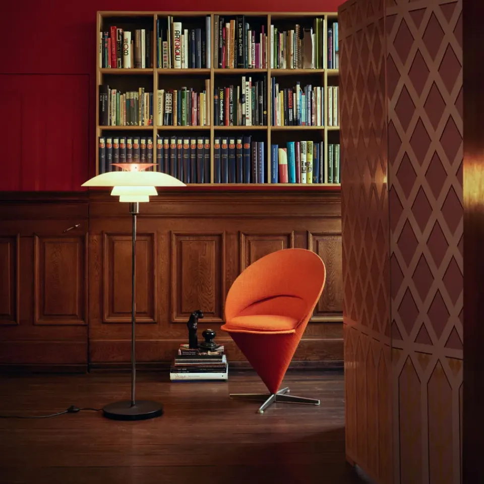 Clearance Louis Poulsen PH 80 floor lamp, - opal glass White