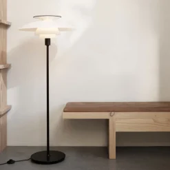 Clearance Louis Poulsen PH 80 floor lamp, - opal glass White