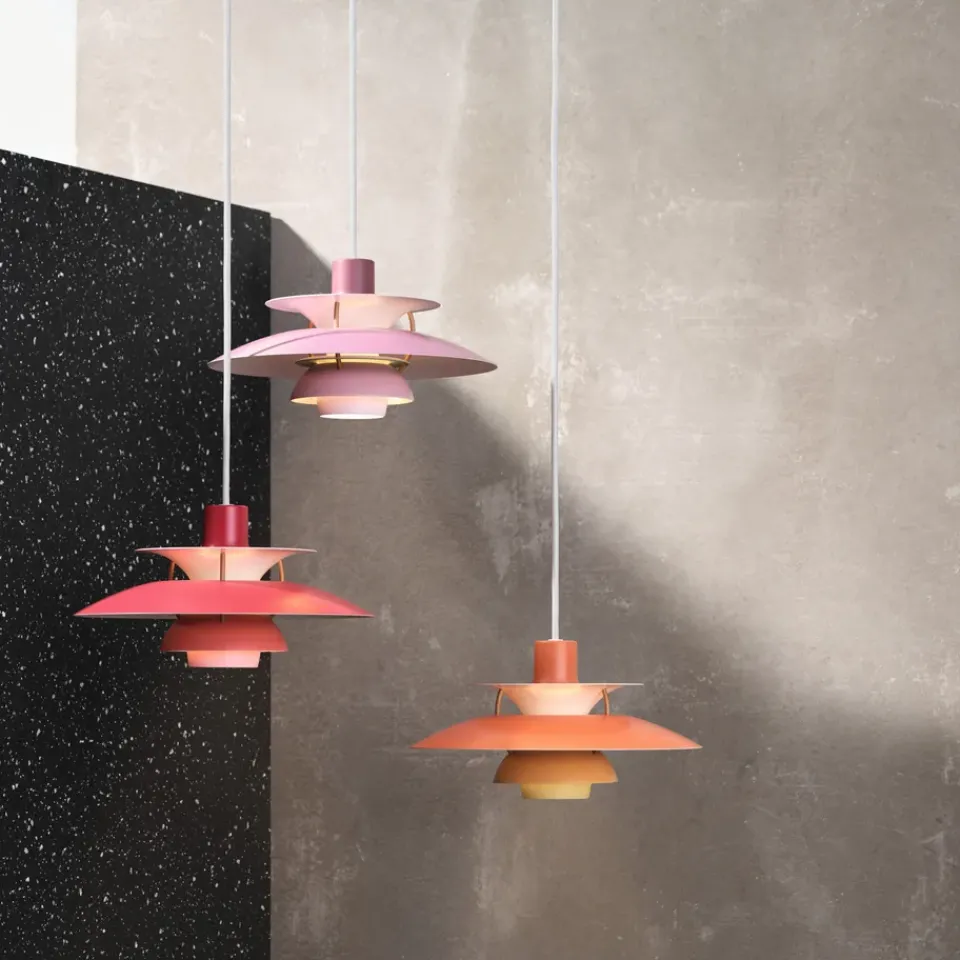 Discount Louis Poulsen PH 5 pendant lamp, Orange