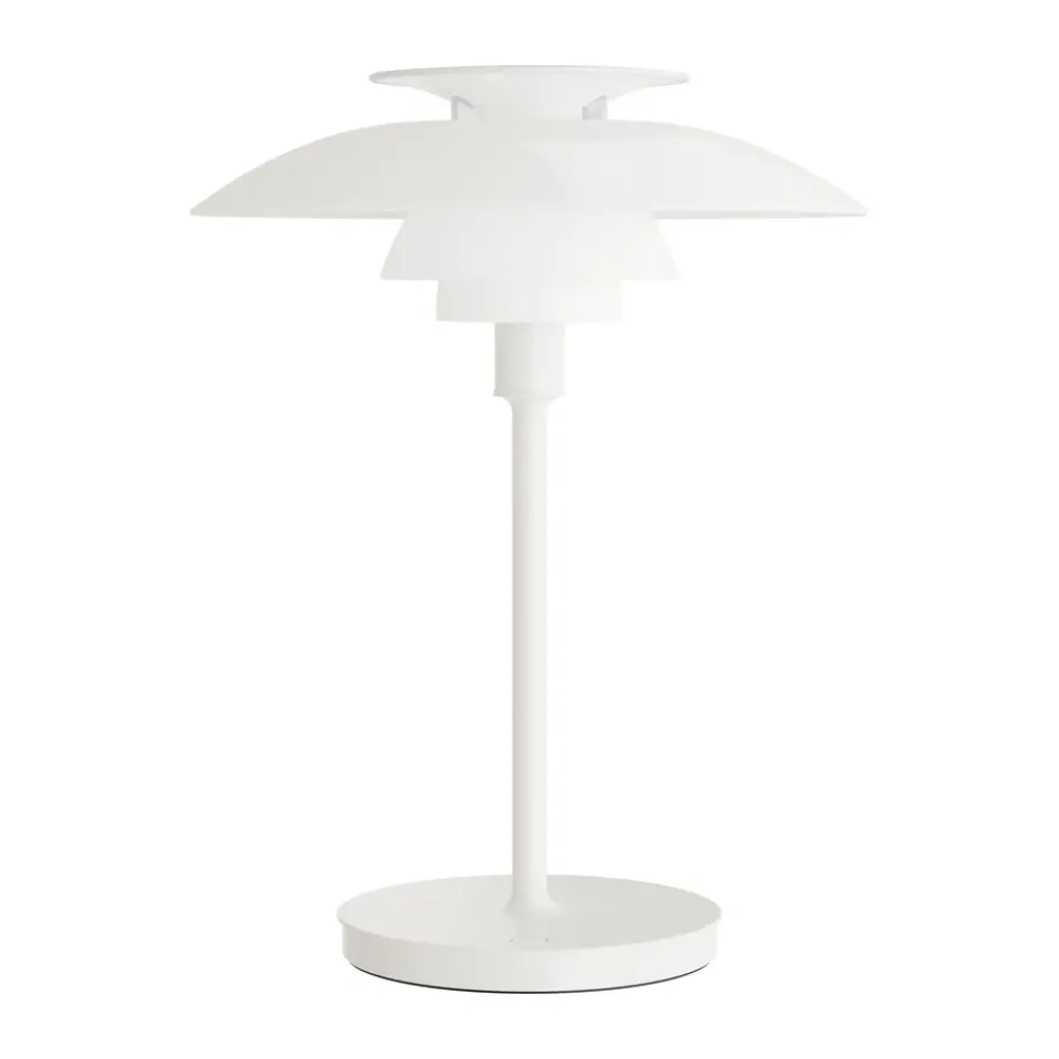 Desk Lamps^Louis Poulsen PH 80 portable table lamp, opal, White