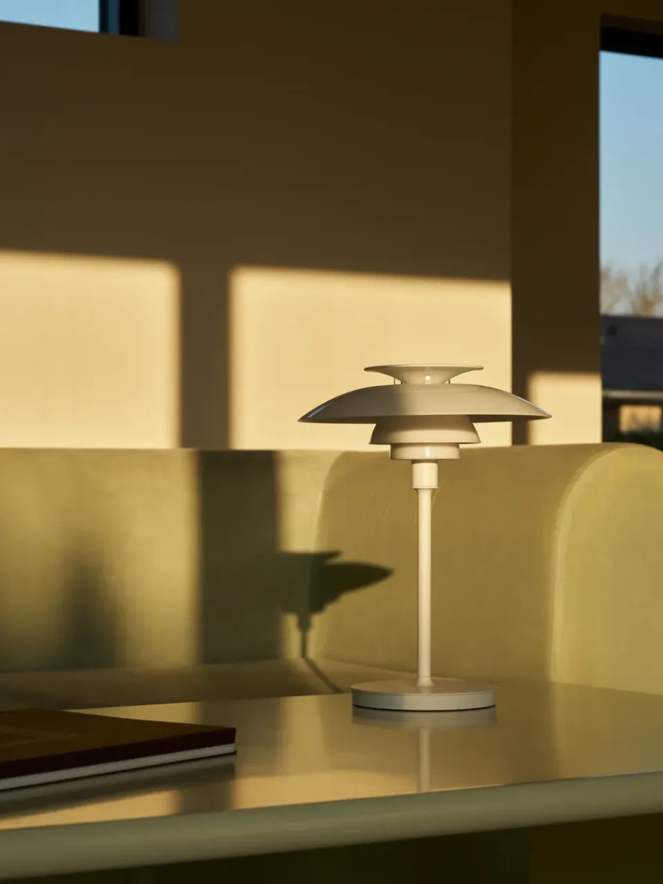 Desk Lamps^Louis Poulsen PH 80 portable table lamp, opal, White