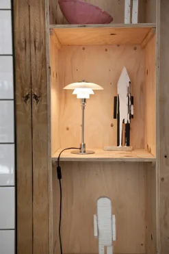 Desk Lamps^Louis Poulsen PH 2/1 table lamp, Chome Silver-coloured