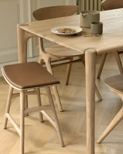 Dining Tables^Ethnicraft PI Dining table, Hardwax-oiled oak, 220 x 95 x 76 cm Brown