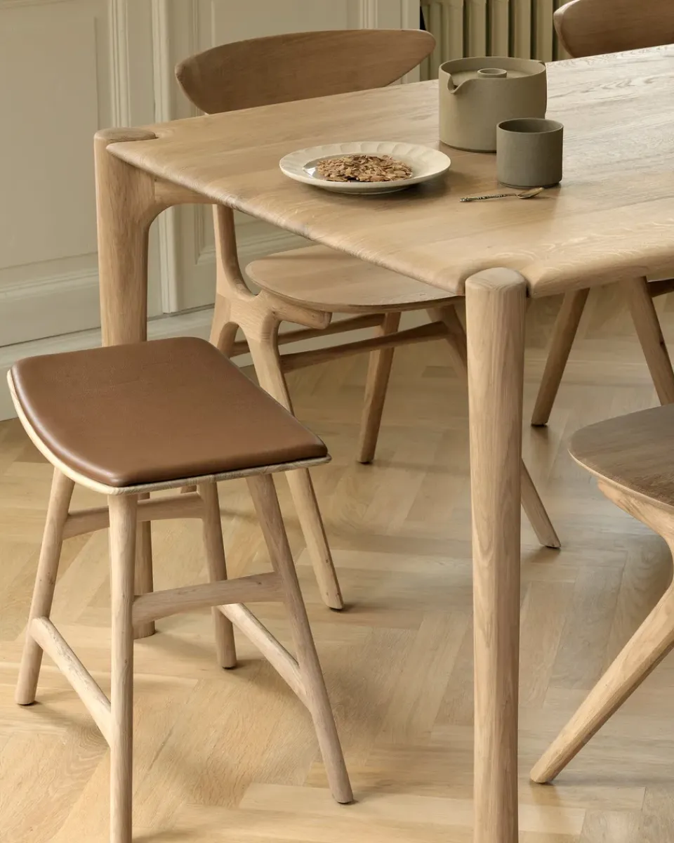 Dining Tables^Ethnicraft PI Dining table, Hardwax-oiled oak, 220 x 95 x 76 cm Brown