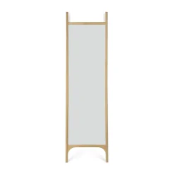 Floor Mirrors^Ethnicraft PI floor mirror, Oak, 190 cm Beige