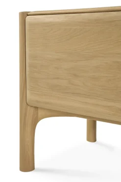 Sale Ethnicraft PI media bench, Oak, 242 cm Beige