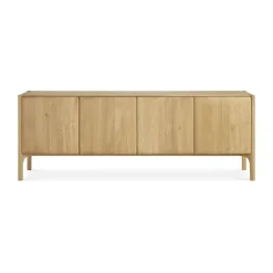 Dressers & Sideboards|Dressers & Sideboards^Ethnicraft PI Sideboard, Oak, 4 doors Brown