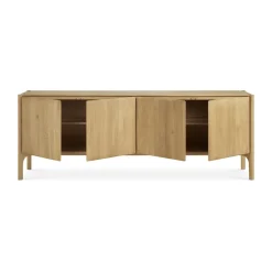 Dressers & Sideboards|Dressers & Sideboards^Ethnicraft PI Sideboard, Oak, 4 doors Brown