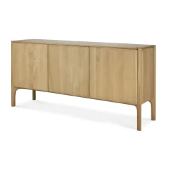 Sale Ethnicraft PI Sideboard, Oak, 3 doors Brown