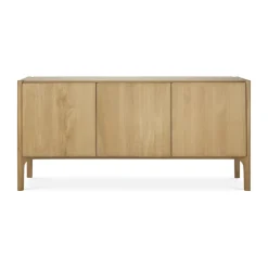 Sale Ethnicraft PI Sideboard, Oak, 3 doors Brown