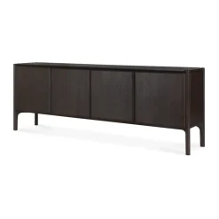 Dressers & Sideboards|Dressers & Sideboards^Ethnicraft PI Sideboard, Teak dark , 4 doors Brown