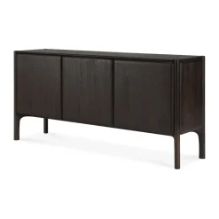 Dressers & Sideboards|Dressers & Sideboards^Ethnicraft PI Sideboard, Teak dark , 3 doors Brown