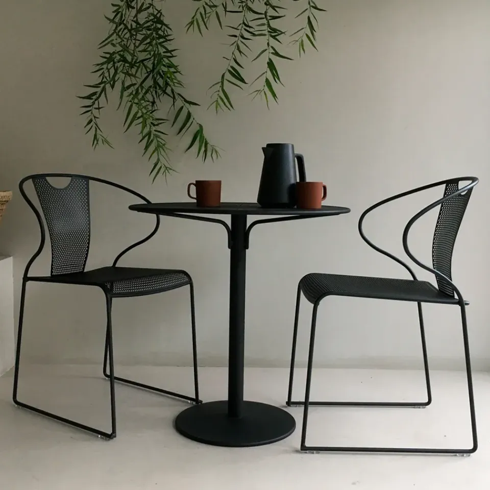 Table For Outdoor Use^SMD Design Piazza I table, Light Grey