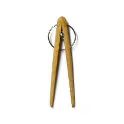 Tongs & Turners^Design House Stockholm Pick Up pliers, 15 cm BeigeBrownSilver-coloured