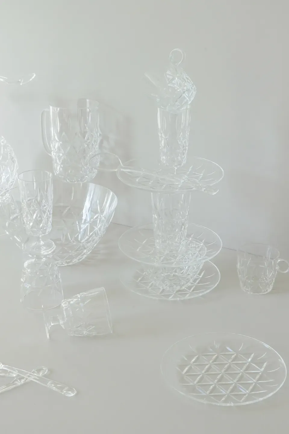 Sale Sagaform Picknick coffee cup 4-pack, Clear Transparent