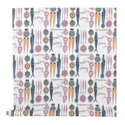 Best Almedahls Picknick oilcloth, -pink Blue