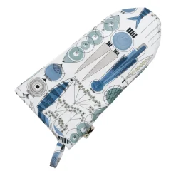 Best Almedahls Picknick oven glove small pattern, Blue-beige BlueBeige