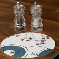 Trivets^Almedahls Picknick pot holder, -pink Blue