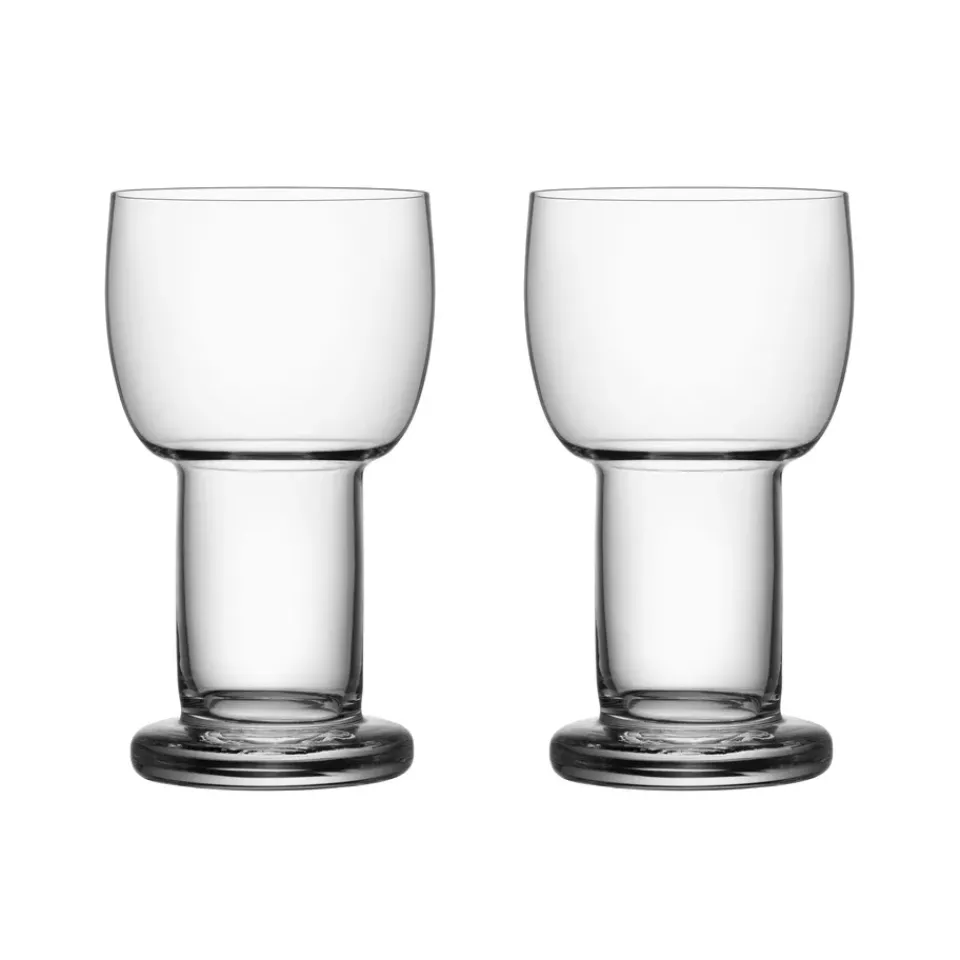 Outlet Kosta Boda Picnic glass 32cl 2-pack, Clear Transparent