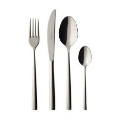 Villeroy & Boch Piemont cutlery 4 pieces, stainless steel Silver-coloured