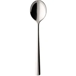 Dessert Cutlery^Villeroy & Boch Piemont glass spoon, Stainless steel Silver-coloured