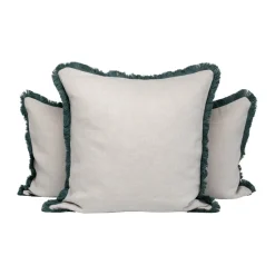 Clearance Mille Notti Pienza pillowcase, Beige-green, 50x50 cm BeigeGreen