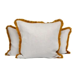 Cushion Covers^Mille Notti Pienza pillowcase, Beige-yellow, 50x50 cm BeigeYellow