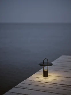 Best Stelton Pier LED-lamp portable 25 cm, Black