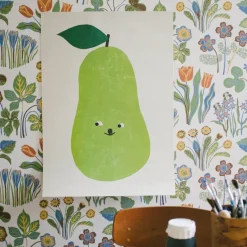 Posters|Children's Room Accessories^Fine Little Day Piggelin poster, 50x70 cm GreenWhite