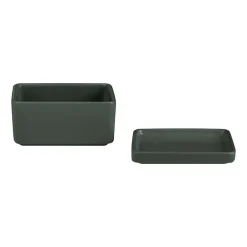 Butter Dishes^Blomus Pilar butter dish - storage box 250 ml, Agave Green