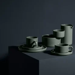 Blomus Pilar jug 0.5 L, Pewter Green