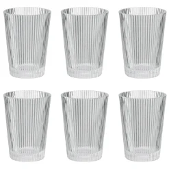 Drinking Glasses & Tumblers^Stelton Pilastro drinking glasses 6-pack, 24 cl Transparent