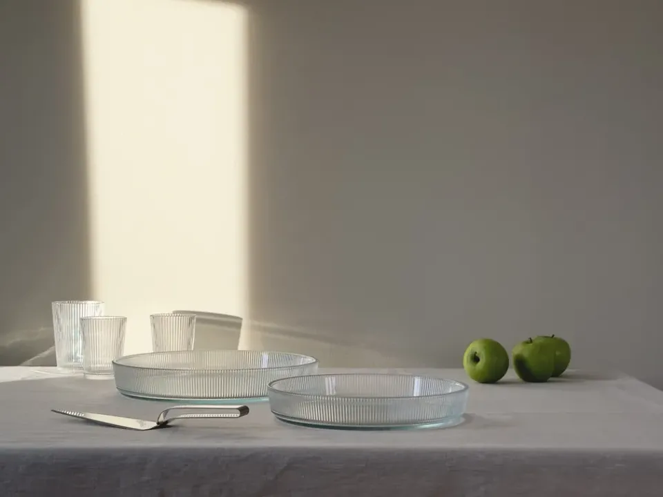 Discount Stelton Pilastro ovenproof dish clear, Ø24 cm Transparent