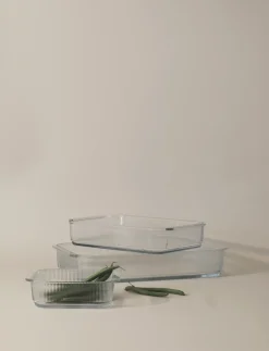 Oven Dishes^Stelton Pilastro ovenproof dish 17.3x19.7 cm, Clear Transparent
